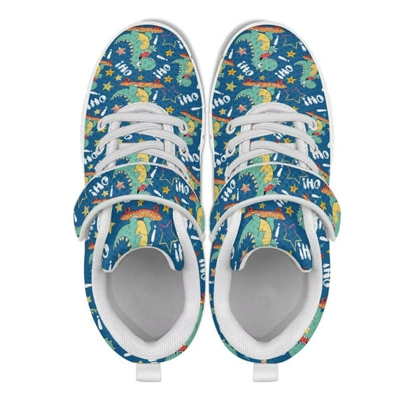 Psesaysky Children's Single Buckle Sneaker Running Shoes for Kids Children's Sneakers with Velcro