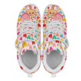 thumbnail image 1 of Psesaysky Children's Single Buckle Sneakers Colorful Love Heart Print Sneakers Non-Slip and Durable Running Shoes for Kids Cartoon Giraffe Sneakers, 1 of 7