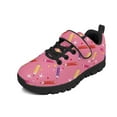 thumbnail image 1 of Psesaysky Children's Velcro Sneakers Cherry and Daisy Printed Sports Shoes Walking Shoes for Girls Students Size 11-15, 1 of 7