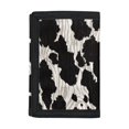 thumbnail image 1 of Psesaysky Children's Wallet Cow Print Zebra Stripe Lightweight Trifold Card Wallet for Travel, Polyester Foldable Kids Trifold Wallet, 1 of 6