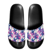 Psesaysky Coconut Tree Slide Sandals for Ladies Girls Fashion Comfortable Beach Sandals Flip Flops Size 6-13.5