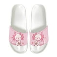 thumbnail image 1 of Psesaysky Cute Cartoon Slide Sandals for Girls Summer Pink House Slippers Beach Sandals Soft Comfortable Anti-Slip Sandals Shoes, 1 of 4