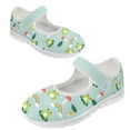 thumbnail image 1 of Psesaysky Cute Frogs Casual Shoes for Girls Women Lightweight Breathable Walking Shoes Hook & Loop Size 5.5-10, 1 of 7