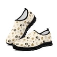 thumbnail image 1 of Psesaysky Dog Paw Printed Sneakers for Girls Women Durable Skin-Friendly Walking Shoes Loafers Size 5.5-11.5, 1 of 7