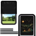thumbnail image 1 of Psesaysky Forest Camping Moon RV Window Shade,17.3x26 inch Foldable Blackout Camper Door Window Cover for Sun Shades UV Rays Protection, Fashion RV Accessories Universal Fit, 1 of 7