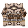 thumbnail image 1 of Psesaysky Geometric Tribal Pattern 2 Piece Couch Cover for Living Room Home Soft Washable Sofa Cover Spandex Chair Slipcovers, 1 of 8