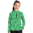 thumbnail image 1 of Psesaysky Girls Half Zipper Sweatshirts Cute Trendy Fall Pullover Crop Tops for Teen Girls Long Sleeve Sweater Cartoon Bird Golf Print Winter Fleece Jacket 8-9 Years, 1 of 6