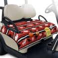 thumbnail image 1 of Psesaysky Golf Cart Seat Covers Universal Golf Cart Seat Blanket with 4 Pockets and Handle Fit for EZGO TXT RXV/Club Car DS Precedent Front Seats 2-Person Seats, Canadian Style, 1 of 8