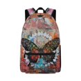 thumbnail image 1 of Psesaysky Graffiti Butterfly Girls Boys School Backpack Students Bookbag Fits Laptop 15 Inch Daypack, 1 of 7