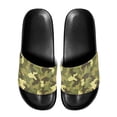 thumbnail image 1 of Psesaysky Green Camouflage Slide Sandals for Men Boys Skin-Friendly Anti-Slip Durable Flip-Flops Size 5-14, 1 of 4