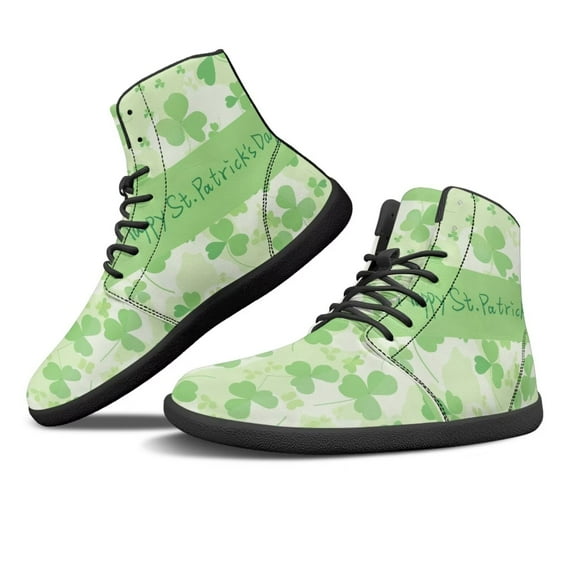 Psesaysky Happy St. Patrick's Day Printed Sneakers Comfortable Durable Casual Shoes for Women Girls Size 6-13.5