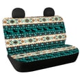 thumbnail image 1 of Psesaysky Horse Geometric Print Rear Seat Covers with SUV Sedan, Non-Slip Stretch Car Rear Seat Covers(2pcs), 1 of 7
