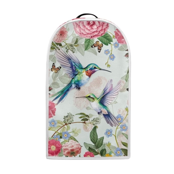 Psesaysky Hummingbird Floral Butterfly Print Blender Covers for Kitchen Kitchen Accessories Decor Stand Mixer Case Coffee Maker Appliance Cover