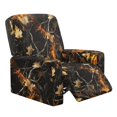 thumbnail image 1 of Psesaysky Hunting Camo Flame Chair Cover for Recliner 4-Pieces Stretch Slipcover Set Washable Reclining with Storage Pockets Furniture Protector for Hunting and Fishing, 1 of 7