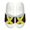 thumbnail image 1 of Psesaysky Jamaican Yellow and Green Slide Sandals for Women Flexible Comfortable Sandals Suitable for Bathroom Beach Swimming Pool Anti-Slip Lightweight Sandals, 1 of 4