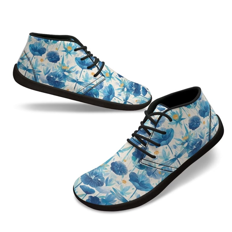 Psesaysky Lotus and Dragonfly Printed Causal Shoes for Women  display picture 1