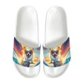 thumbnail image 1 of Psesaysky Lovely Dog Printed Slide Sandals for Men Boys Summer Anti-Slip Comfortable Durable Sandals Indoor Outdoor Size 5-14, 1 of 4