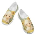 thumbnail image 1 of Psesaysky Lovely Sheep Printed Casual Shoes for Little Girls Shock-Absorption Comfortable Loafers Size 11-15, 1 of 7