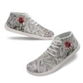 thumbnail image 1 of Psesaysky Mid-Top Minimalist Barefoot Shoes Rose Casual Walking Shoes for Women Water-Resistant Stylish Sneakers Size 6-13.5, 1 of 7