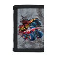 thumbnail image 1 of Psesaysky Monster Truck Decoration Trifold Card Wallet, Elastic Polyester Kids Children's Wallet, Lightweight Thin Coin Pouch for Daily Sports and Travel, 1 of 7