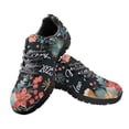 thumbnail image 1 of Psesaysky New Year Running Shoes with Beautiful Flowers Hiking Traveling Shoes for Women Fashionable Print Sneakers, 1 of 7