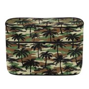 Psesaysky Palm Camouflage Pattern RV Propane Tank Cover for Travel, Polyester Waterproof RV Camping Dual Propane Tank Cover High Quality Durable Camper Propane Tank Cover