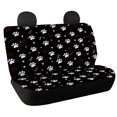 thumbnail image 1 of Psesaysky Paw Print Rear Bench Seat Covers for SUV, 2 Piece Non-Slip Car Rear Seat Covers, Durable Waterproof Back Seat Covers for Sedan and Auto, 1 of 7