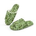 thumbnail image 1 of Psesaysky Pickle Print Slippers for Women Memory Foam House Bedroom Soft Open Toe Slides Sandals Shoes Trendy Gift for Womens Anti-Skid Sole, Size 10.5-11.5, 1 of 7