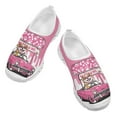 thumbnail image 1 of Psesaysky Pink Cars and Dog Printed Shoes for Kids Little Girls Casual Sneakers Suitable for Spring Autumn Size 11-15, 1 of 7