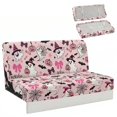 thumbnail image 1 of Psesaysky Pink Halloween Ghost Print RV Dinette Cushion Covers Comfortable Suitable for Camper Motorhome, Furniture Protector Fit for Sofa Bed, 1 of 7