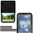 thumbnail image 1 of Psesaysky RV Door Window Shade Half-Fold Design Camper Door Window Cover UV Protection 17.3"x26" for RV Camper Trailer (Snow Landscape Forest), 1 of 7