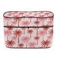 thumbnail image 1 of Psesaysky Red Pink Palm Tree Pattern RV Propane Tank Cover Durable for Camping Travel, Polyester Waterproof UV Resistant RV Dual Propane Tank Cover, 1 of 9