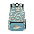 thumbnail image 1 of Psesaysky Sleeping Bear Cloud School Bag Kids Backpack Bookbags for Girls Boys Children Daypack Lunch Box Pencil Case Water Bottle Sleeve,4PCS, 1 of 7