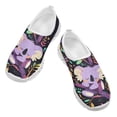thumbnail image 1 of Psesaysky Sleepy Koala Printed Shoes for Little Girls Non-Slip Comfortable Durable Casual Shoes Loafers Size 11-15, 1 of 7