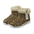 thumbnail image 1 of Psesaysky Snow Boots for Women Tiger Skin Print Shoes Warm Lined Non Slip Winter Boots Wide Toe Comfortable Winter Boots, 1 of 7