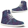 thumbnail image 1 of Psesaysky Stylish Printed Barefoot Shoes Women's High Top Sneakers for Daily Wear Non Slip Skin-Friendly Size 6-13.5, 1 of 7
