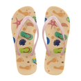 thumbnail image 1 of Psesaysky Stylish Printed Beach Sandals for Women Girls Indoor Outdoor Soft Comfortable Flip-Flops Shower Shoes Size 5-9, 1 of 7