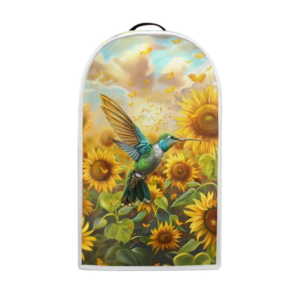 Psesaysky Sunflower Hummingbird Print Dustproof Blender Cover Kitchen Appliance Stain Resistant Anti Fingerprint Blender Protector