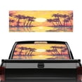 thumbnail image 1 of Psesaysky Sunset Palm Tree Pattern Truck Rear Window Decal, See Through Vinyl, Easy Installation Perforated Pickup Car Window Stickers Easy to Install, 1 of 8