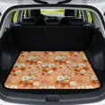 thumbnail image 1 of Psesaysky Thanksgiving Universal Car Trunk Mat 29" x 39" Sturdy All Weather Cargo Liner Fit for Most Cars, 1 of 7