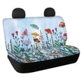thumbnail image 1 of Psesaysky Wildflower Moth Mushroom Rear Bench Seat Covers for Cars, 2 Piece Soft Non Slip Car Seat Covers Easy to Install Durable Protection for Trucks Vans, 1 of 4