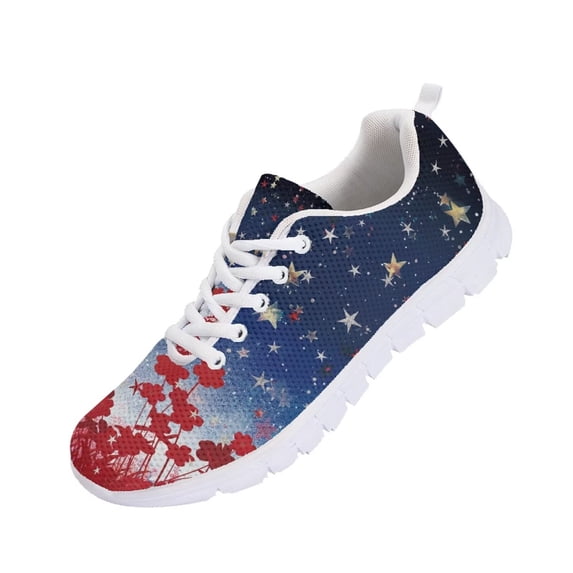 Psesaysky Women's Running Tennis Shoes Patriotic Workout Athletic Sport ...