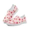 thumbnail image 1 of Psesaysky Women's Strawberry Daisy Printed Shoes Slip on Loafers Anti-Slip Breathable Walking Shoes Size 5.5-11.5, 1 of 7