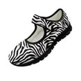 thumbnail image 1 of Psesaysky Zebra Print Velcro Casual Shoes for Women Girls Convenient Comfortable Durable Sneakers Size 5.5-10, 1 of 7