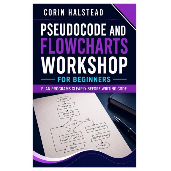 Pseudocode and Flowcharts Workshop for Beginners: Plan Programs Clearly Before Writing Code, (Paperback)