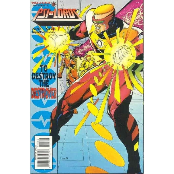 Psi-Lords #8 VF ; Valiant Comic Book