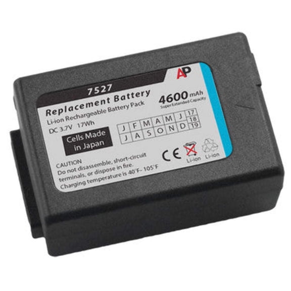 Psion / Teklogix Workabout Pro 7525 7527: Replacement Super Extended Capacity Battery