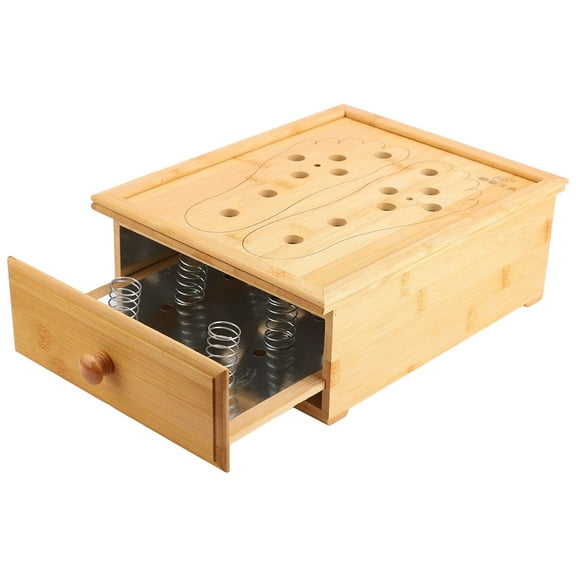 Psoas Muscle Release Tool Wooden Body Massage Tool Trigger Point Wood Massager with 6 Massage Heads for Occipital Cordus Back