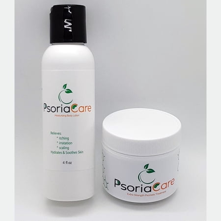 PsoriaCare - Skin & Moisturizer Bundle - Moisturizer 4oz & Balm 2oz