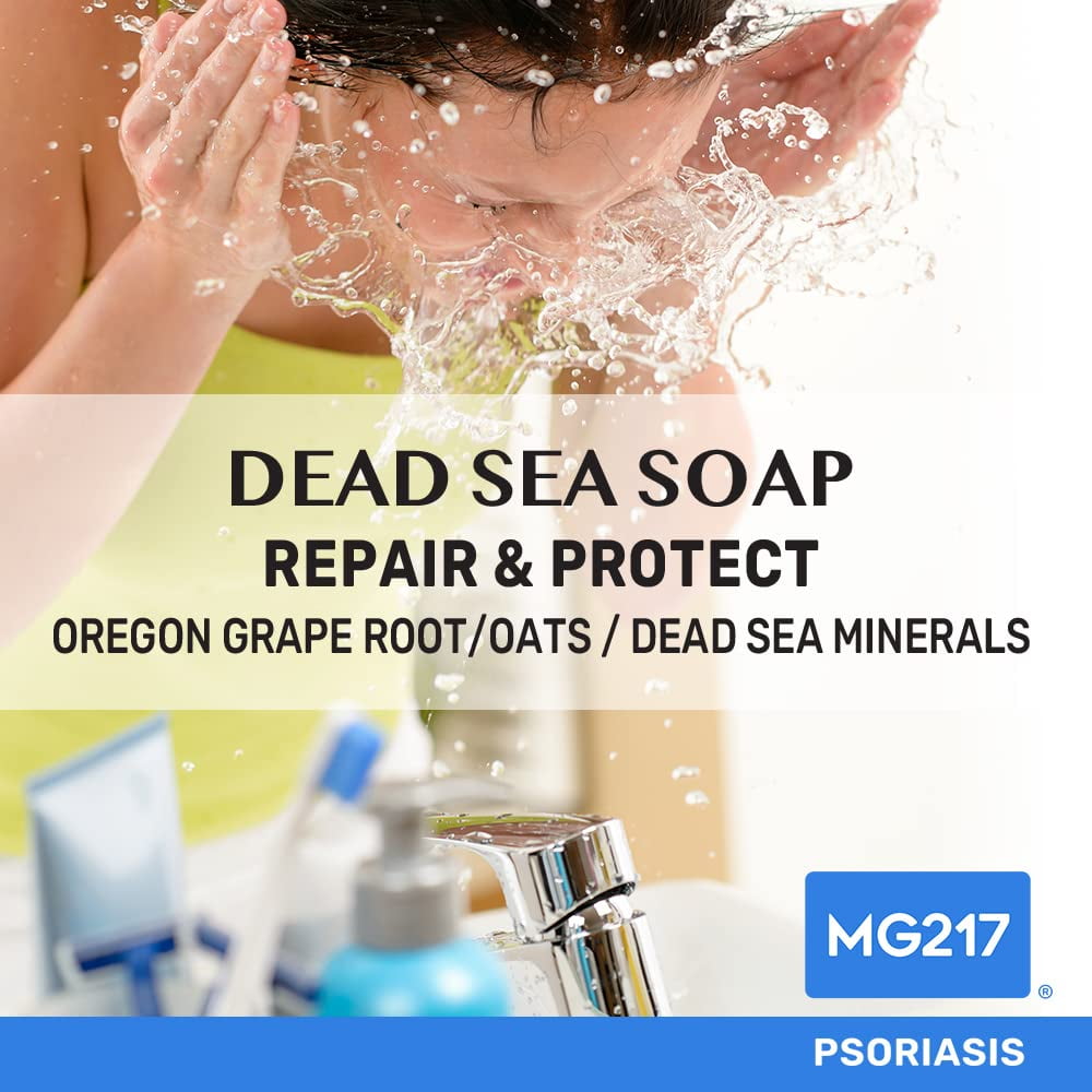 Psoriasis Dead Sea Bar Soap Repair & Protect, with Dead Sea Salts